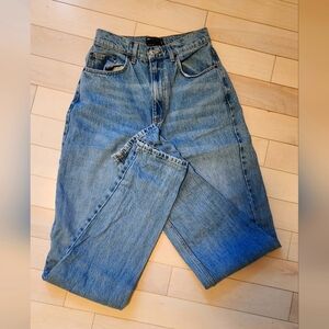 High Waisted Straight Leg 90s Jean